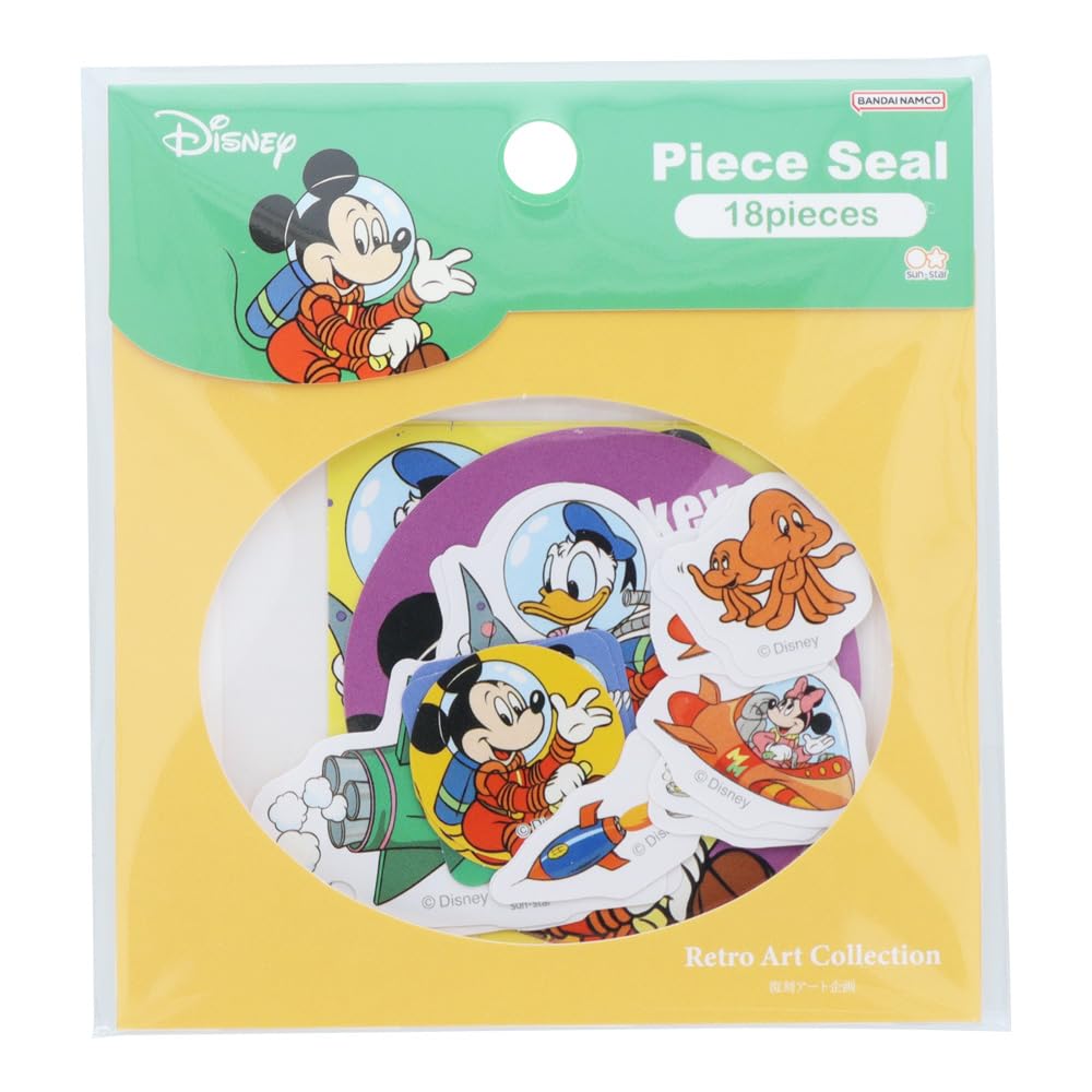 Amazon | サンスター文具 ディズニー シール ピースシール ミッキー